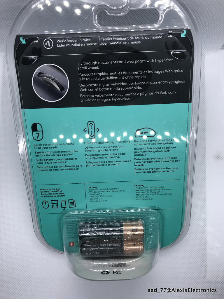 NEW LOGITECH M705 MARATHON WIRELESS MOUSE 910-001935 FAST FREE SHIPPING