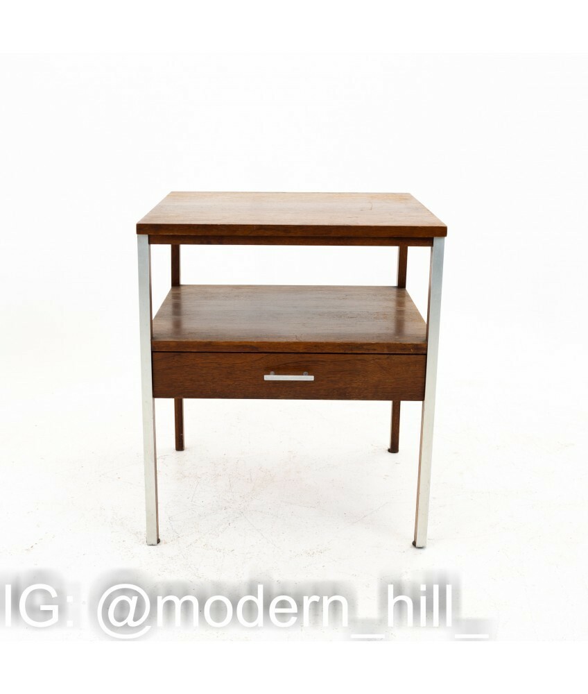 Paul McCobb for Calvin Linear Mid Century Side End Table