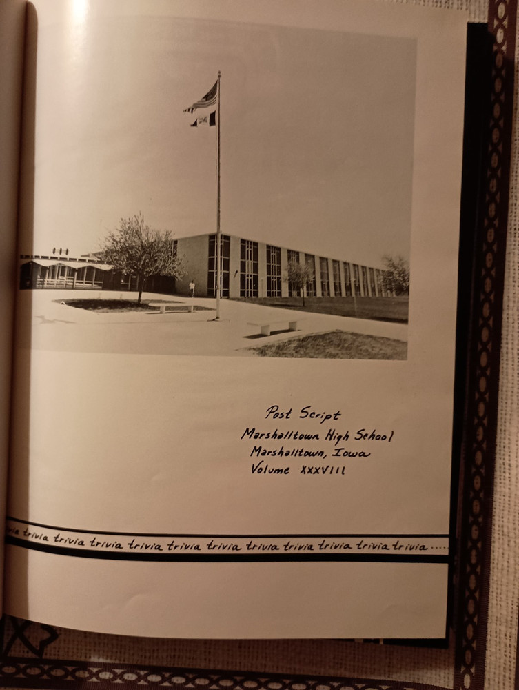 Marshalltown High School 1977 Post Script yearbook