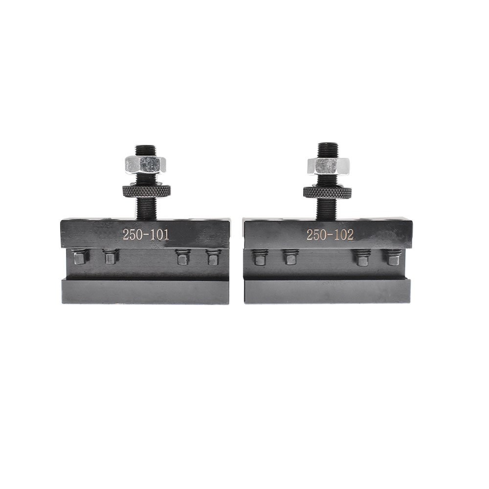 6Pack AXA 250-100 Size Piston Type Quick Change Tool Post Set For Lathe 6-12"