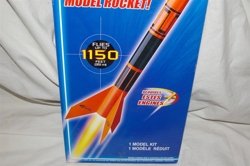 Estes Alpha III Model Rocket Launch Set Kit NEW