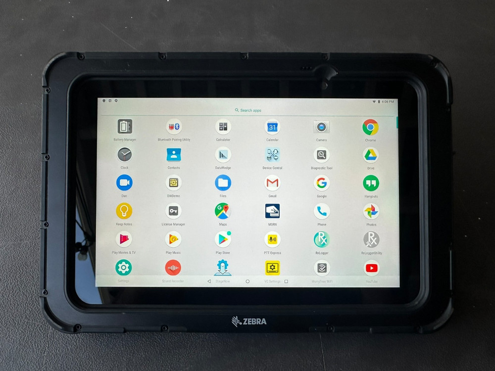 Zebra ET51CE Enterprise Rugged Android Tablet integrated 1D/2D Barcode Scanner