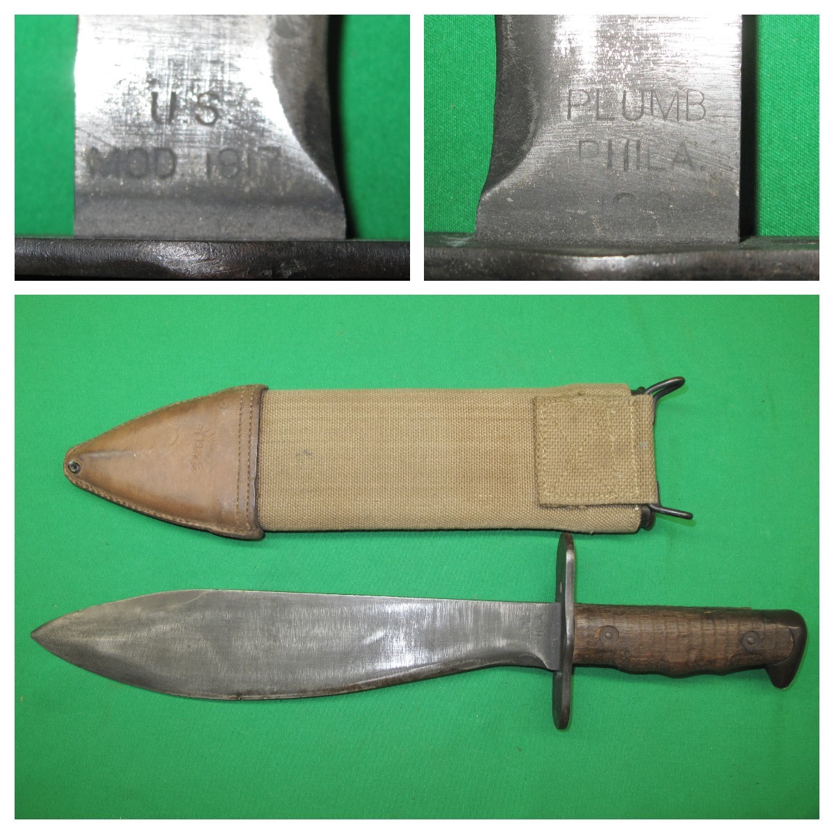 US M1917 WWI Bolo Knife