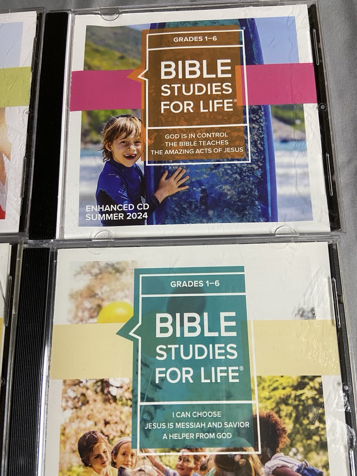 Lifeway Bible Studies For Life CD Lot Of 6 Christian Studies Grades 1-6