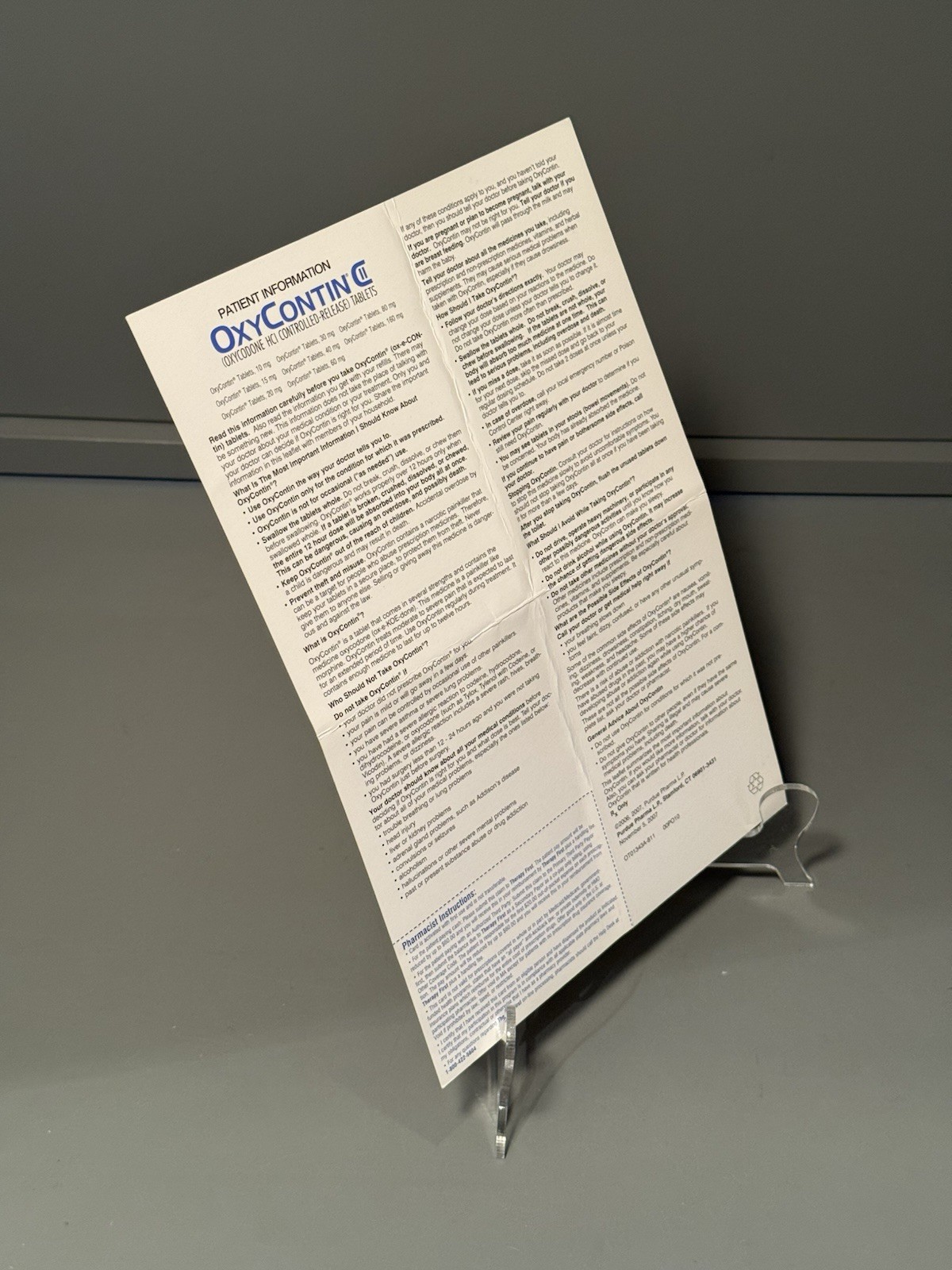 OXYCONTIN Drug Savings Cards • $60 Savings Card • OxyContin Discount Card •