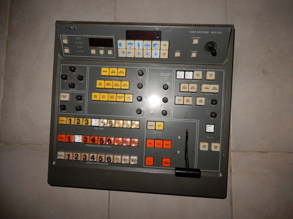 Sony Video Switcher BVS-3100 Editor Master Controller