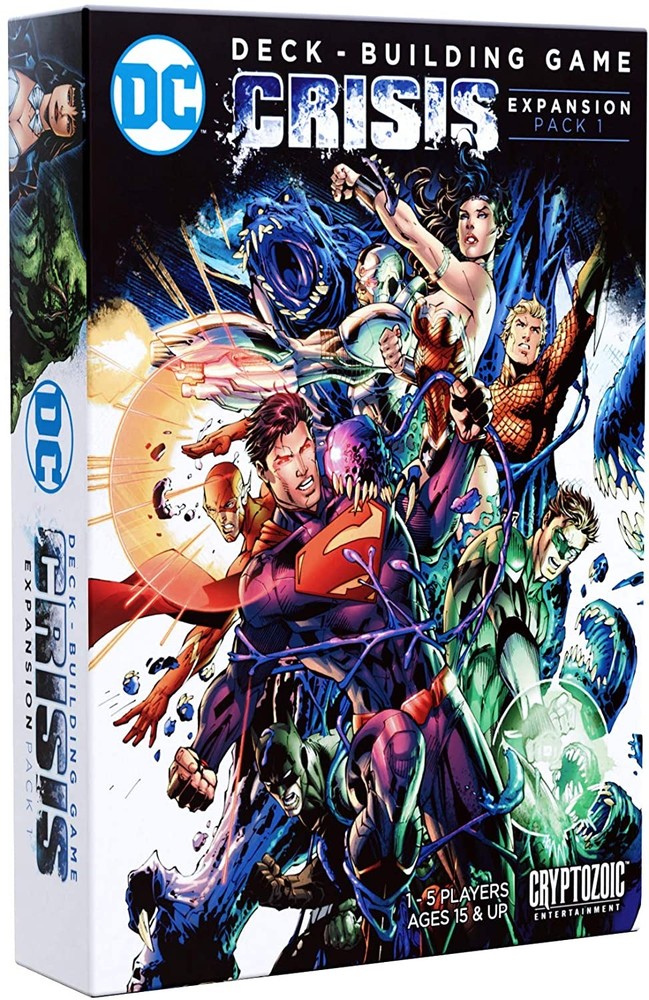 (slightly dented box) DC Deck-Building Game: Crisis Expansion 1