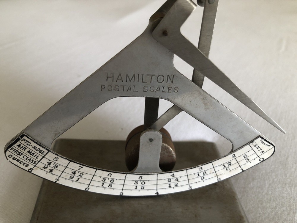 Postal Scale - Hamilton Post Office - Vintage