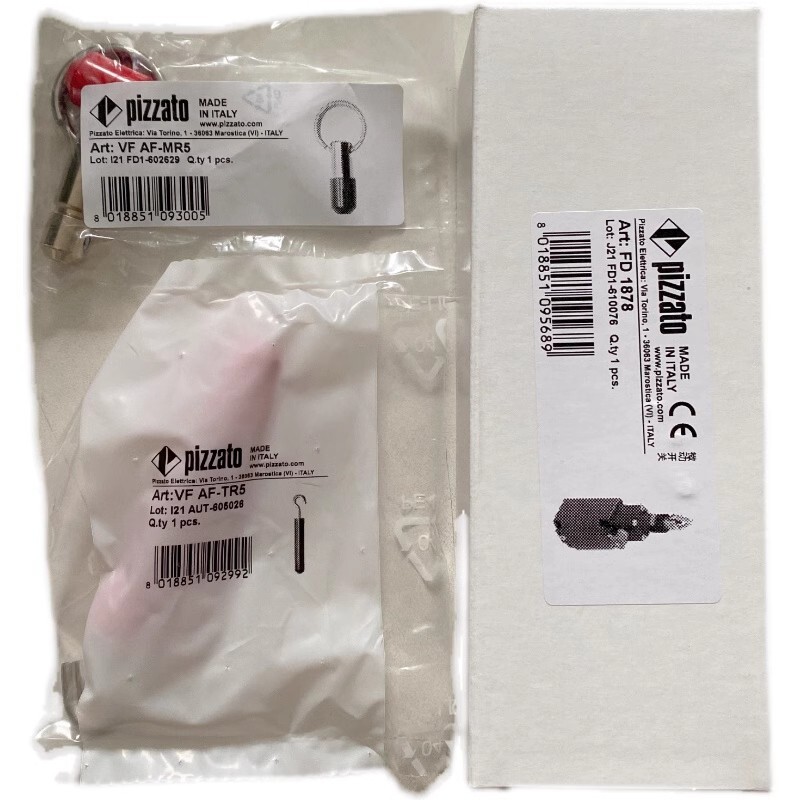 1pcs NEW PIZZATO cable switch FD 1878 includes hook TR5 and pull ring MR5.