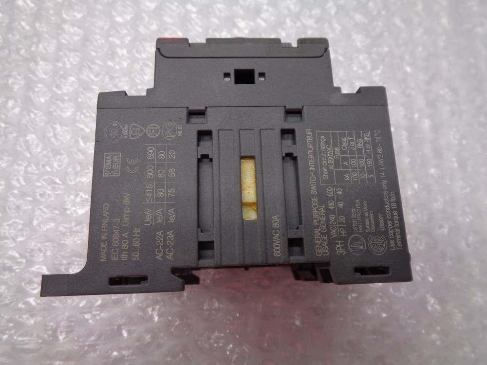 ABB OT63E3 DISCONNECT SWITCH NSNP