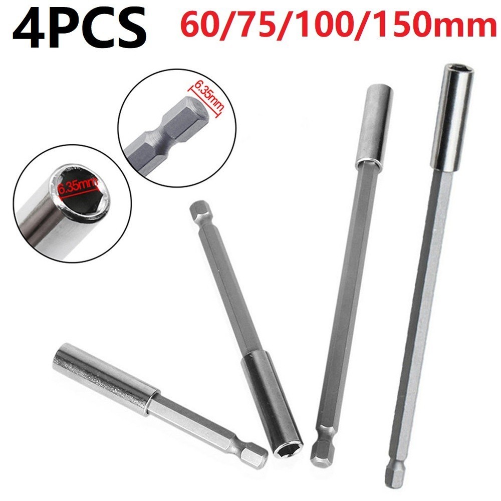 Durale Screw Bits Extension Rod Hand Held Hex-shank Quick Change Replacement