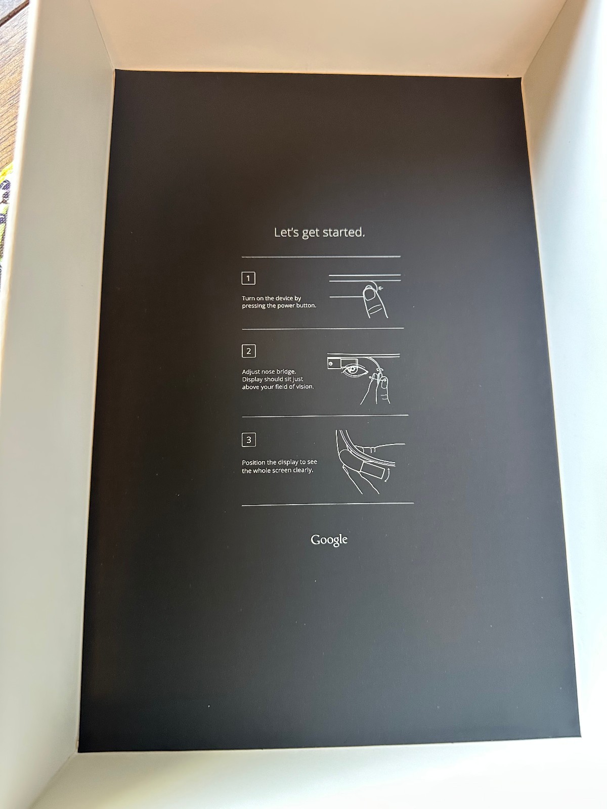 CHARCOAL NEW UNOPENED IN BOX Google Glass Explorer Edition V3 XE-C FULL KIT