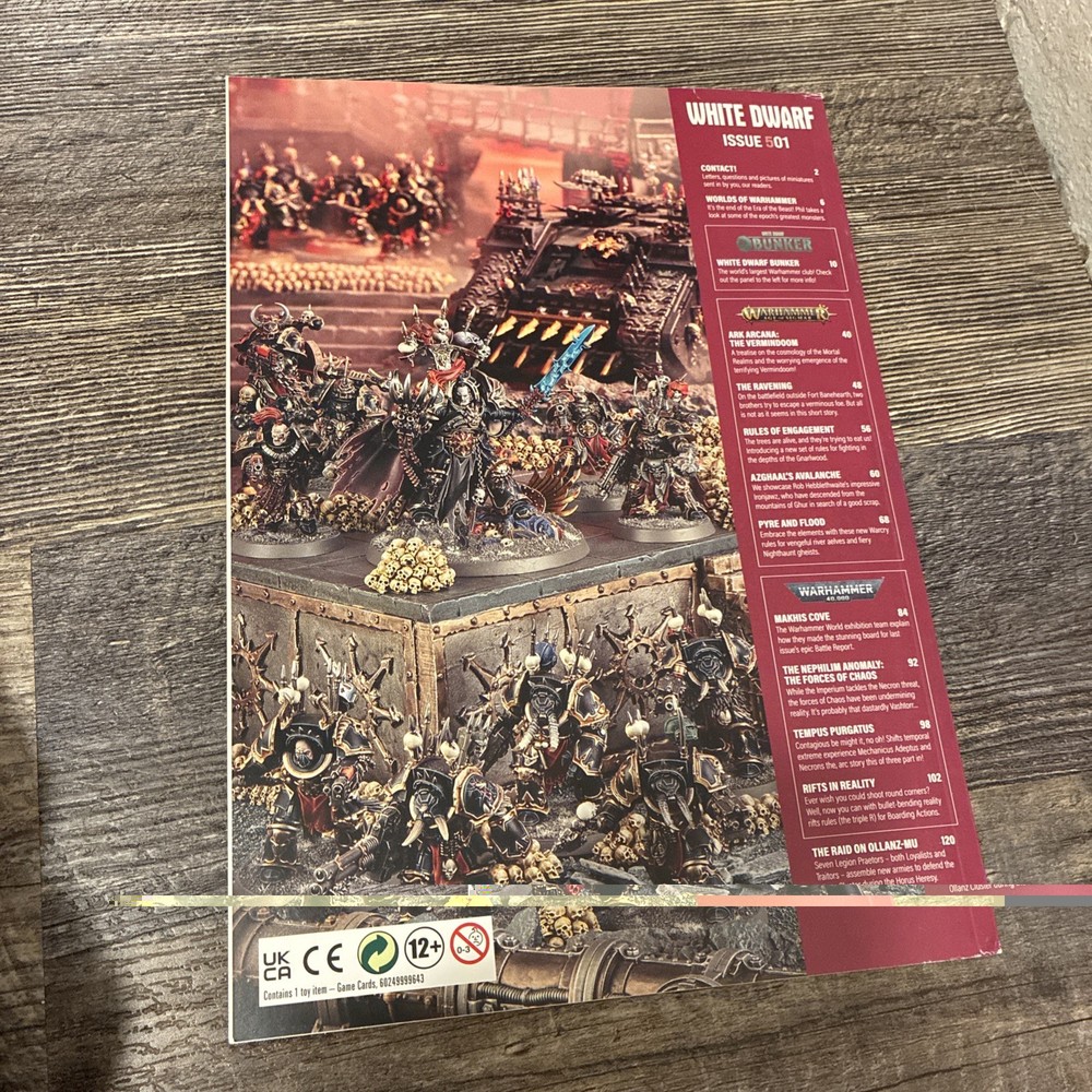 Warhammer White Dwarf Issue 501