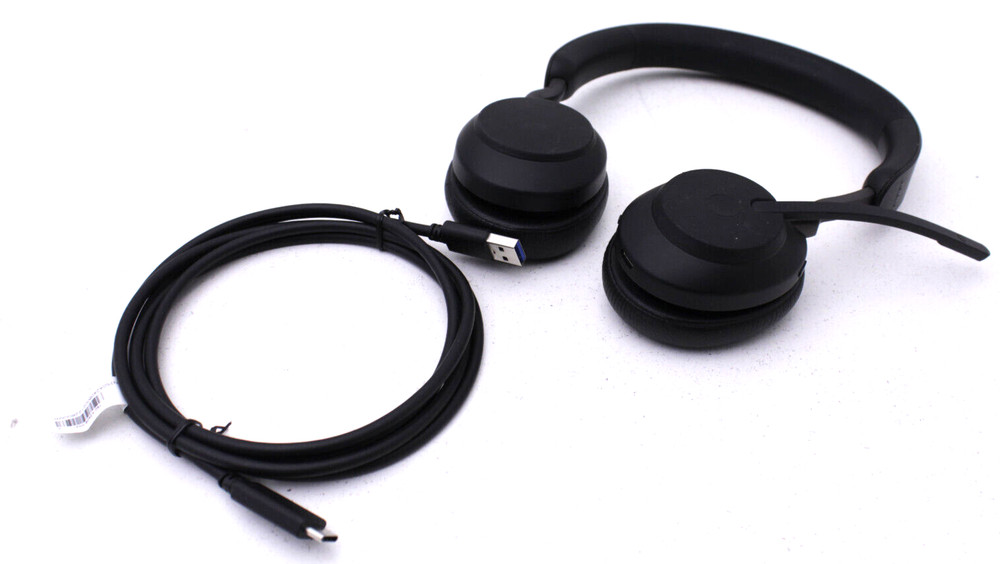 Jabra Evolve2 65 Stereo Wireless Headset w/ USB cable