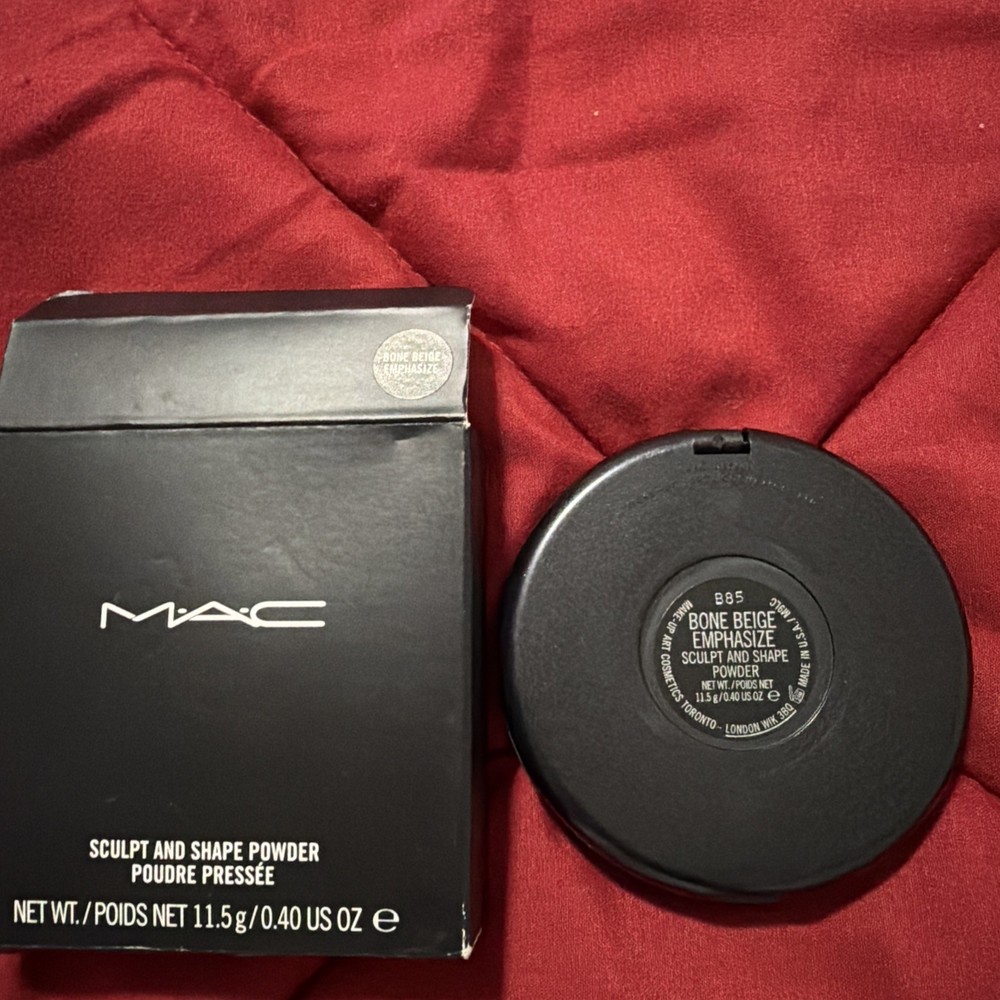 MAC Cosmetics Sculpt And Shape Contouring Powder Duo BONE BEIGE EMPHASIZE
