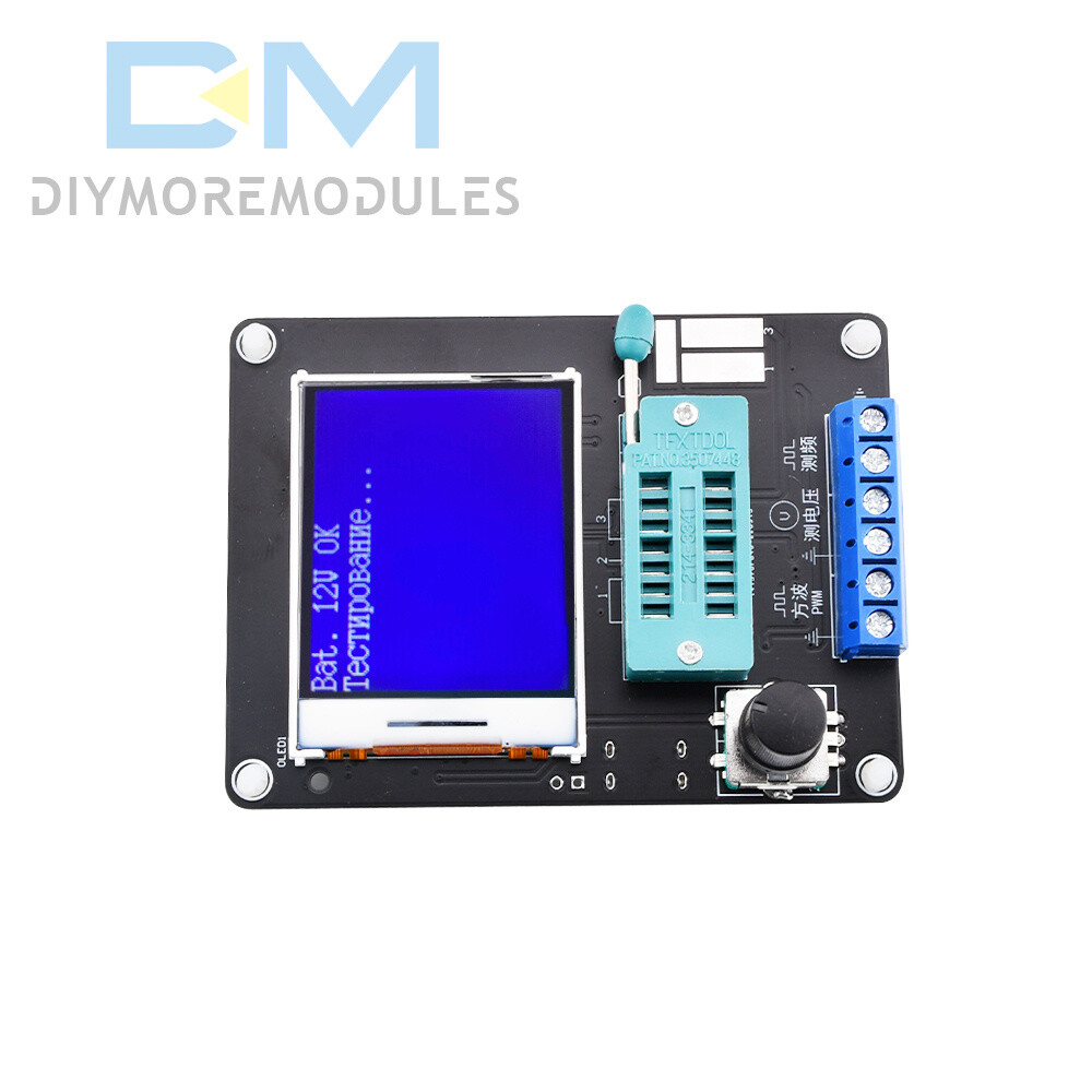 GM328A Transistor Tester Diode Capacitance Inductance ESR Volt Frequency Meter