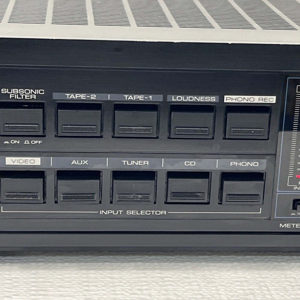 Kenwood KA-95 Amplifier Works Tested Input Source Buttons Return Issue