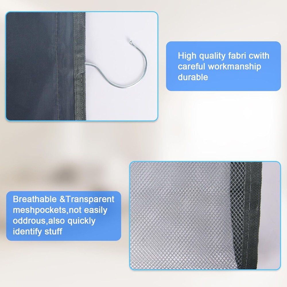 Hanging Legging Organizer, Storage 1pack-grey