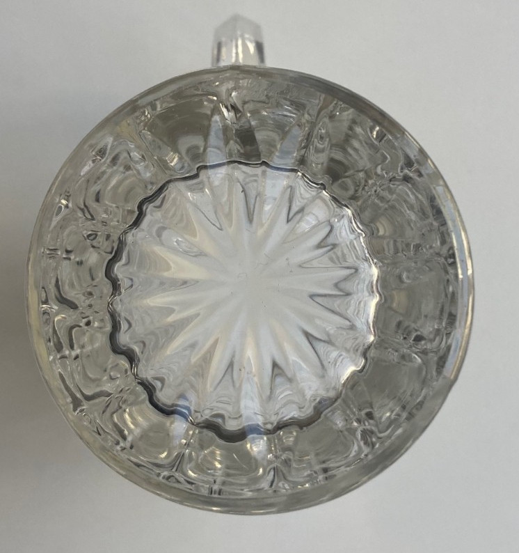 Zajecar Crystal Jug / Pitcher - Diamond Pattern Yugoslavia