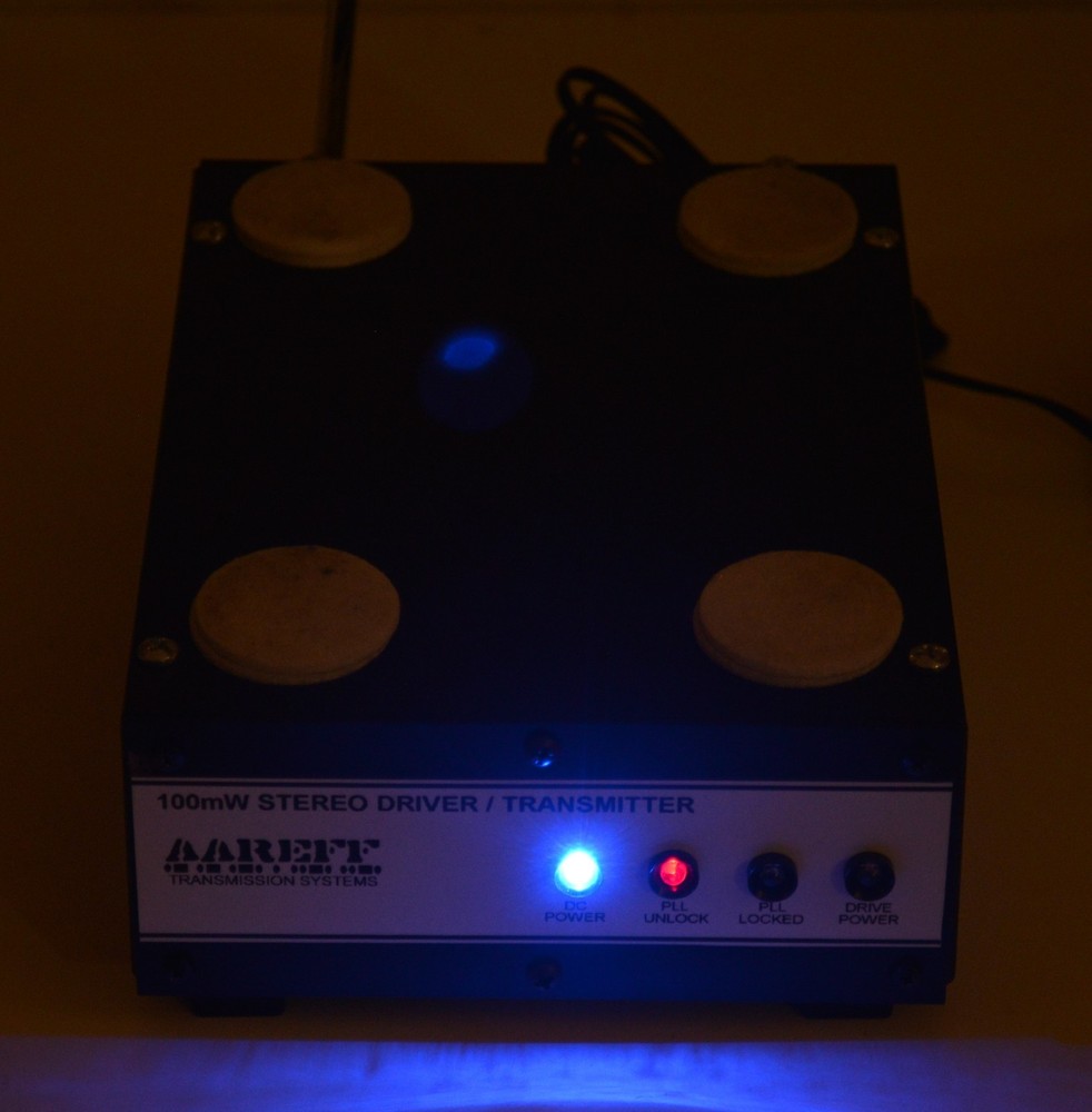 AAREFF 100mW stereo driver transmitter 100MWPLLSB power on un-tested