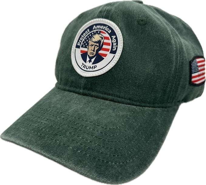 Protect America Trump Hat Adjustable Baseball Cap