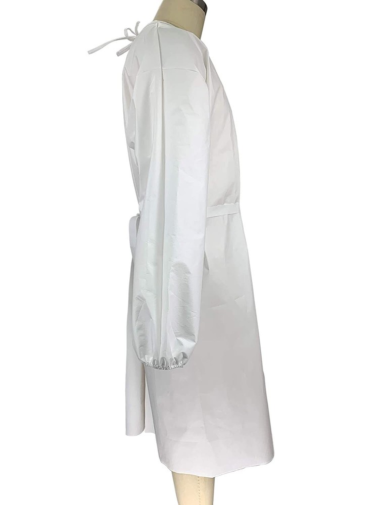 7 Pack Disposable Isolation Gown - L