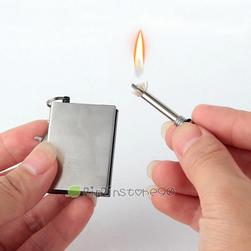 5PCS Waterproof Permanent Match Lighter Endless Match Survival Camp Fire Starter