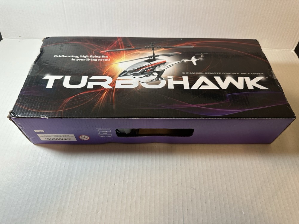 Protocol TurboHawk 3 Channel Remote Control RC Helicopter New