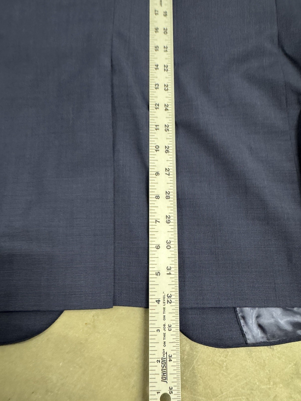 Brooks Brothers Blazer Jacket Mens 44L Blue Hopsack Tollegno Italy Wool Madison