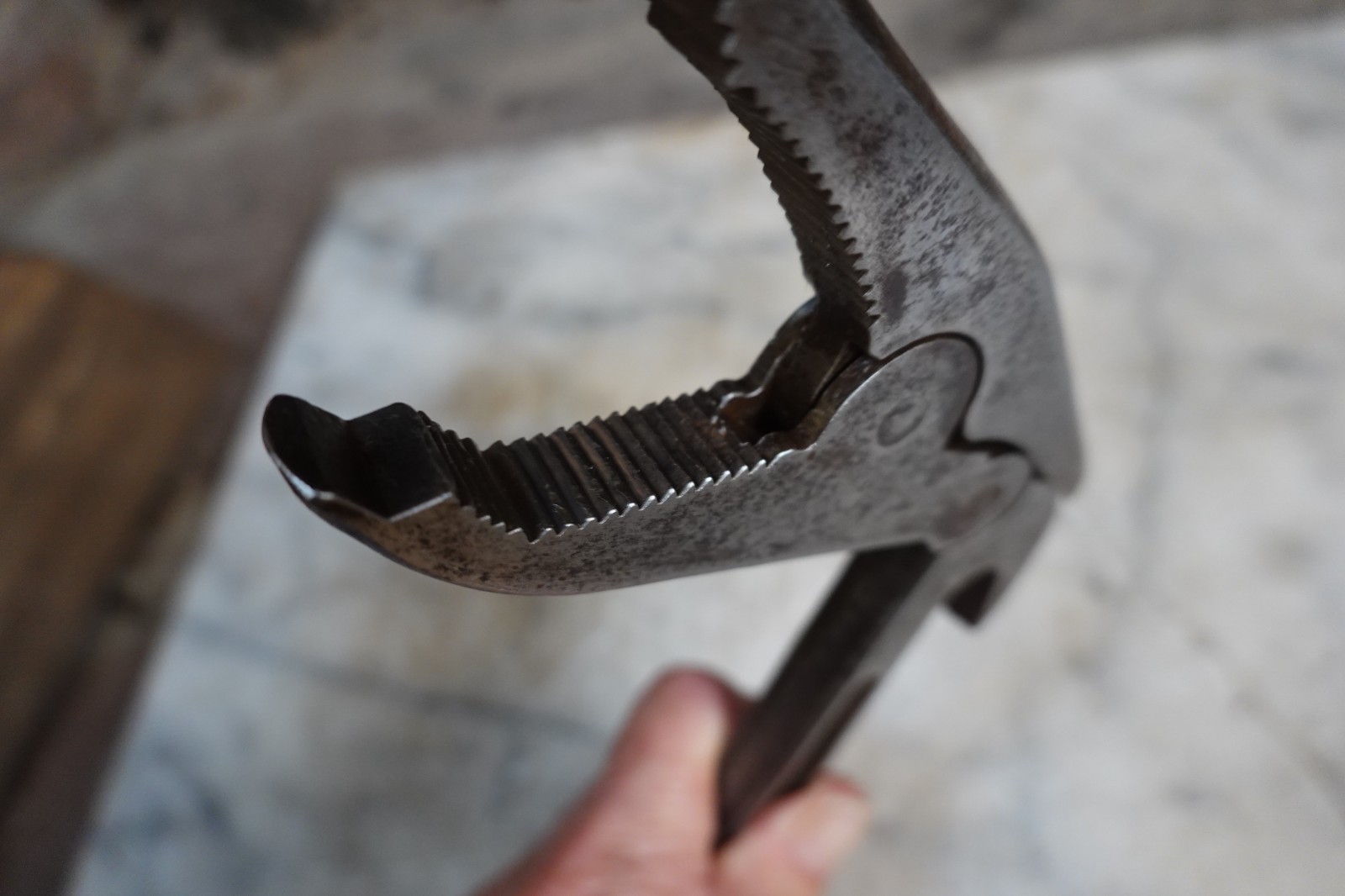 Antique RARE "PTERODACTYL" WRENCH PLIERS SCREWDRIVER PRY BAR Mechanic Carpenter