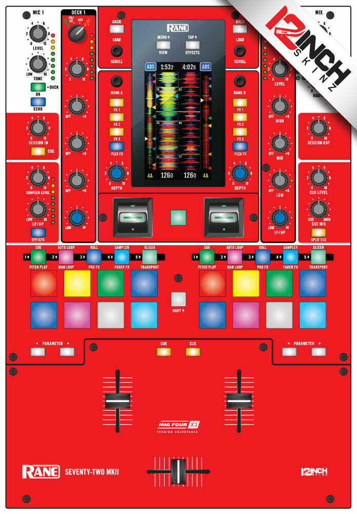 Rane Seventy-Two Skin MK2 Red