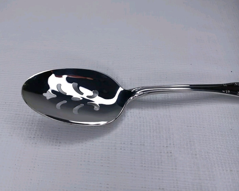 Oneida Community Silverplate Silverware 1 Slotted Spoon