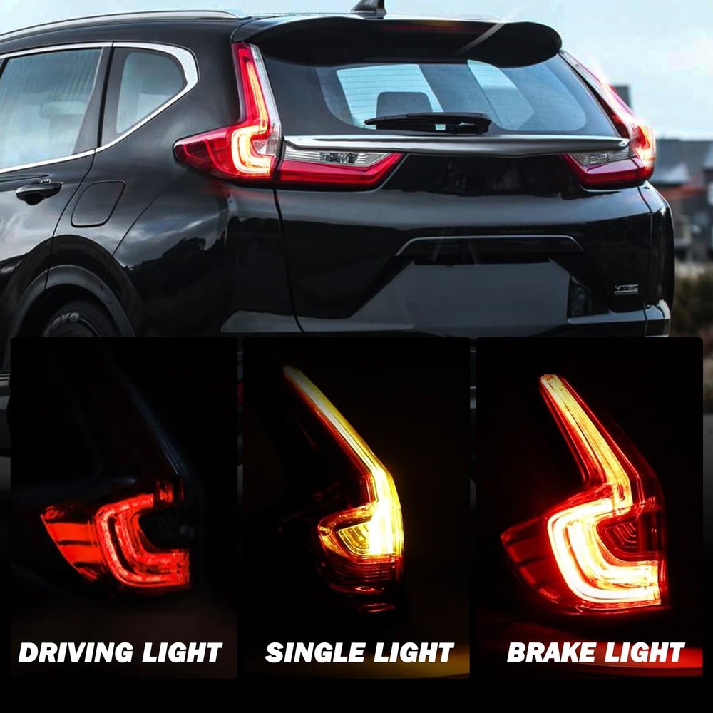 Tail Light Assembly for 2017-2019 CRV Left Driver Side