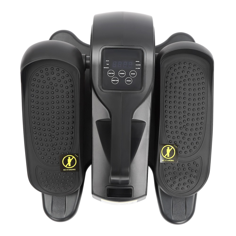 Under Desk Elliptical Machine Manual-Auto Dual Mode Leg Pedal Exerciser