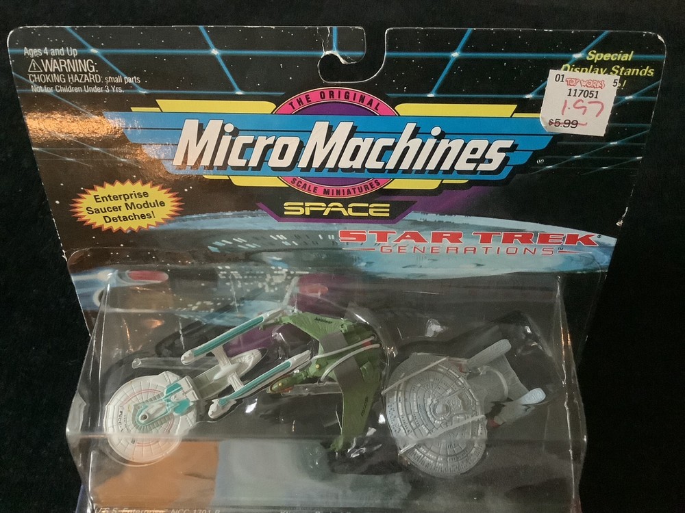 * Micro Machines STAR TREK GENERATIONS 1994 - NIP