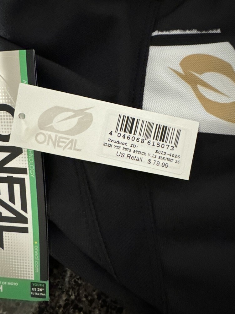 O’Neal Motocross Pants Size 26