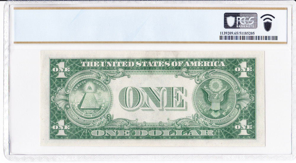1935C $1 Silver Certificate Fr. 1612 PCGS 66 PPQ Sequential Pair (E32758438-9E)