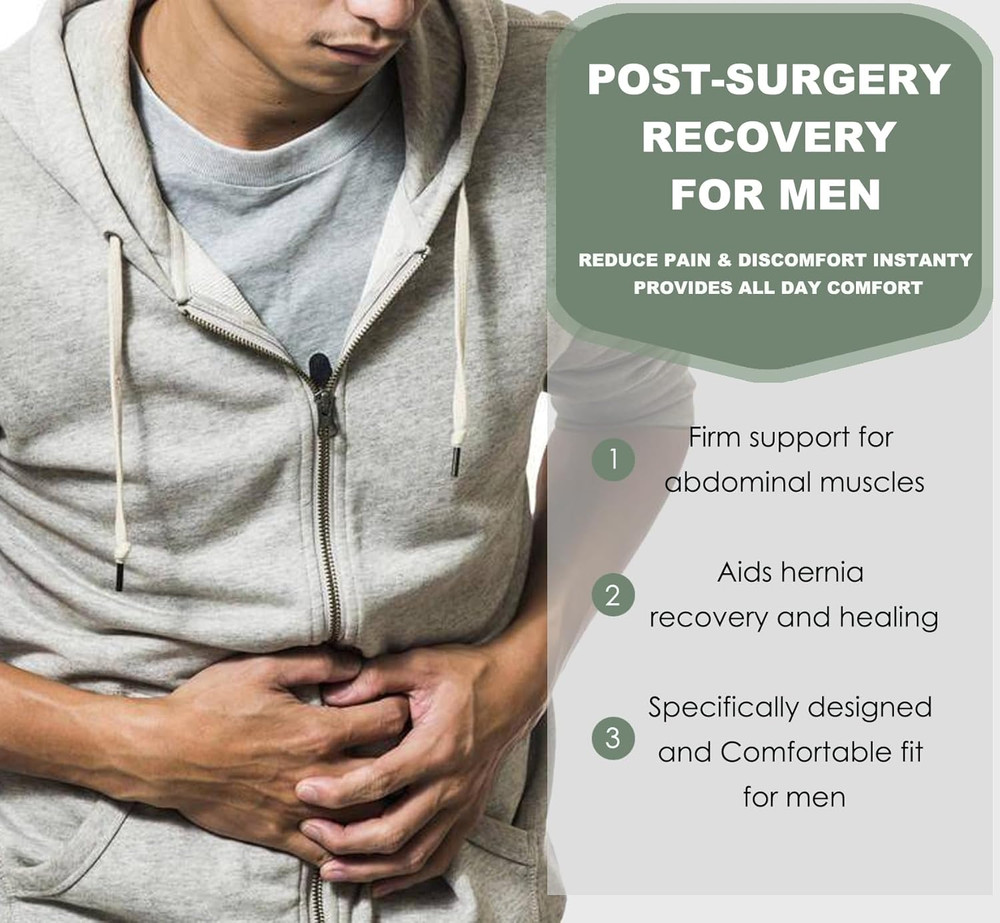 Abdominal Binder Post Surgery - Postpartum Belly Band Wrap | Post C Section Bell