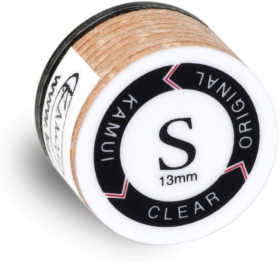 Kamui Clear Brown Cue Tip - S