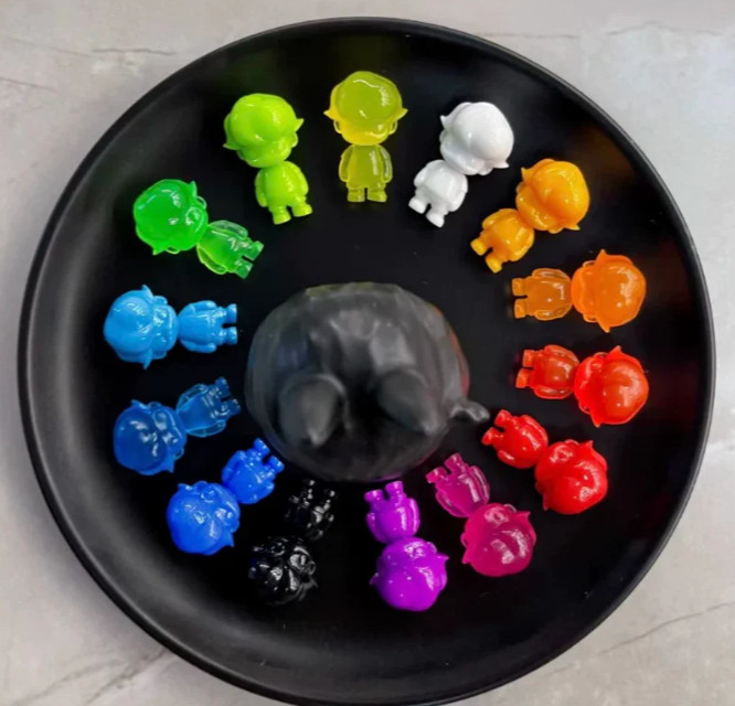 Authentic Pop Mart Pop Bean - Dimoo Solid Color Beans