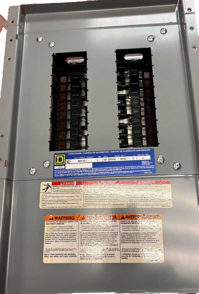 SQUARE D NQ418L1 PANELBOARD INTERIOR