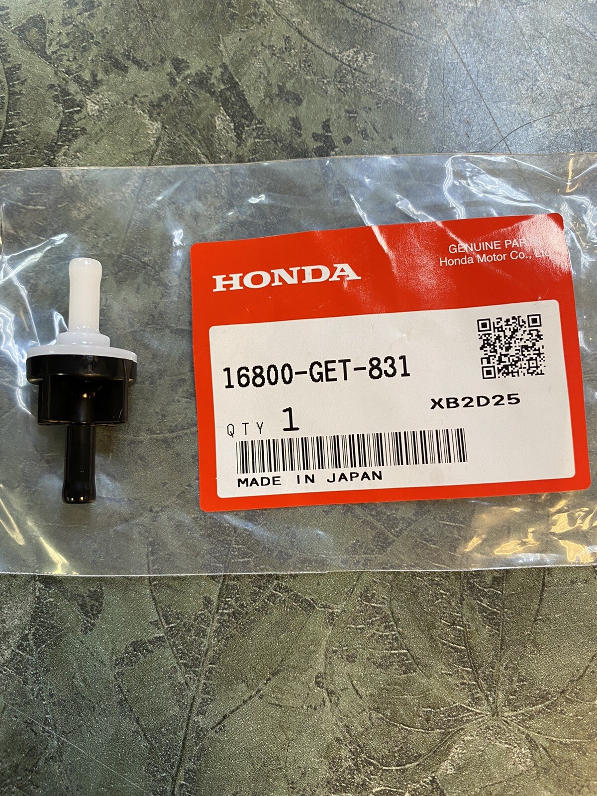 OEM Honda Fuel Check Valve CHF50/P/S Metropolitan NPS50/S Ruckus 16800-GET-831