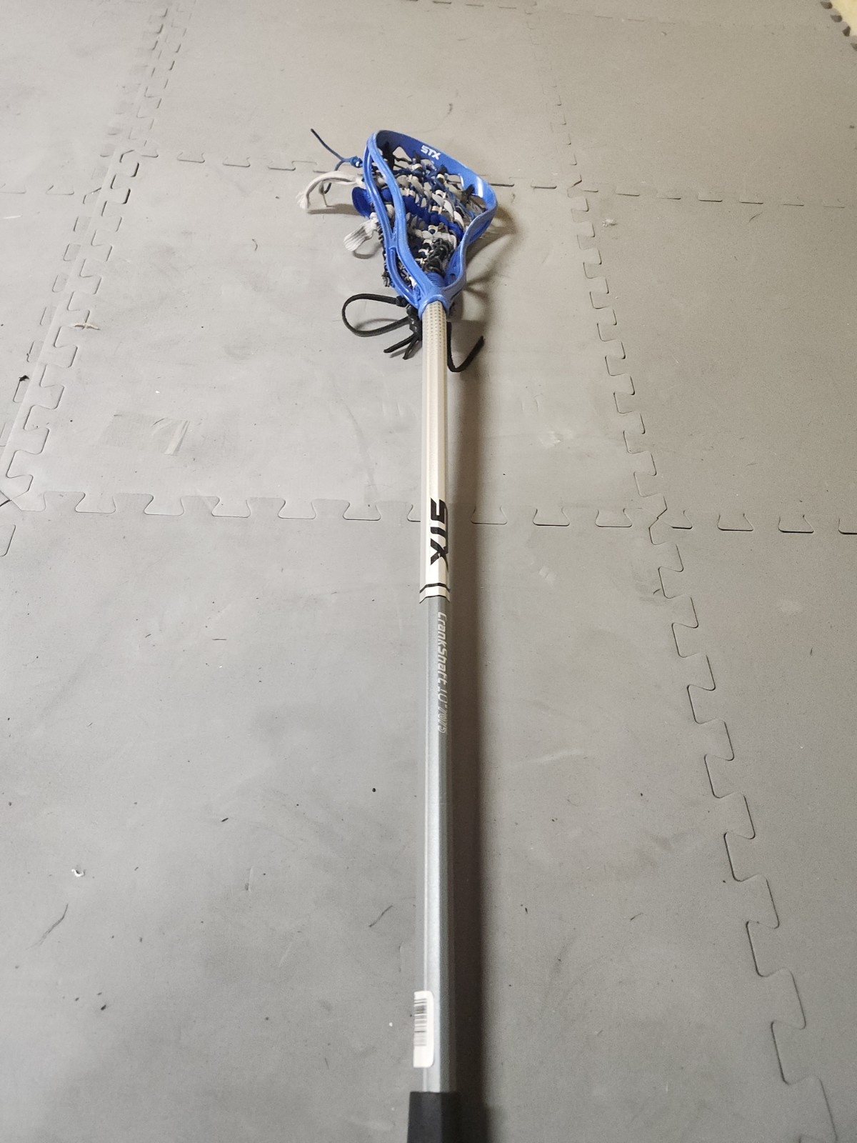 Rare Stx OG K18 Lacrosse Head Excellent Condition On A New Mens 7075 CrankShaft