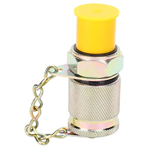 2Pcs Hydraulic Pressure Test Coupling Kit, High Pressure Hose Fitting