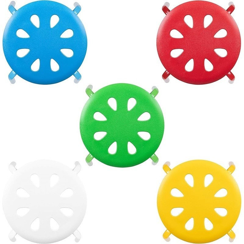 Stackable Plastic Kid Stools Set of 5 Durable Lightweight Classroom Library New