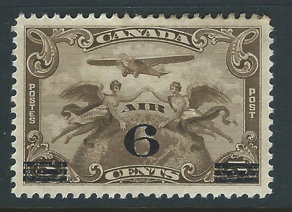 Bigjake: Canada #C3, 6 cent on 5 cent Allegory