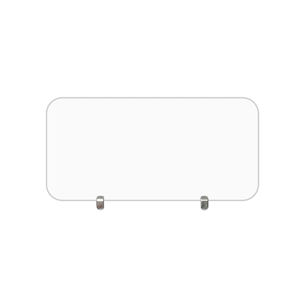 PENNZONI Drum Shield Deflector Panel w/ Chrome Connectors