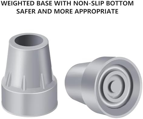 Crutch Tips Heavy Duty Rubber Replacement