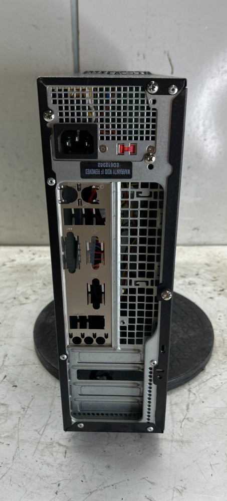 Retro Black mATX Desktop Computer Case