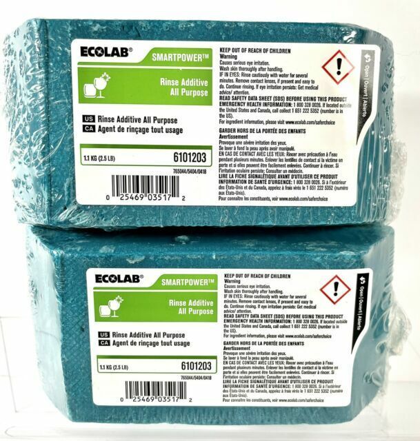 Ecolab 6101203 Smartpower Rinse Additive